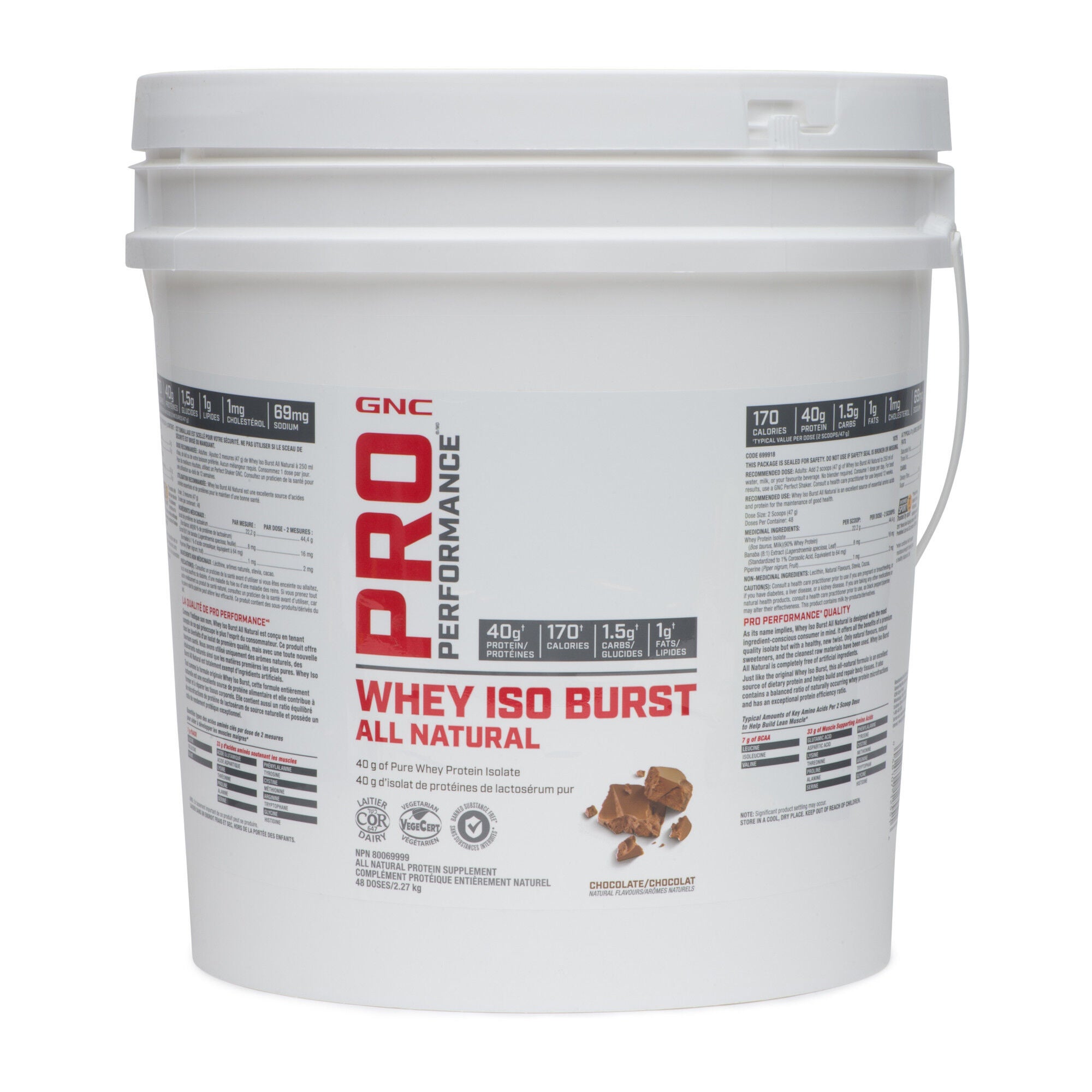 Whey Iso Burst - Chocolate Chocolate | GNC